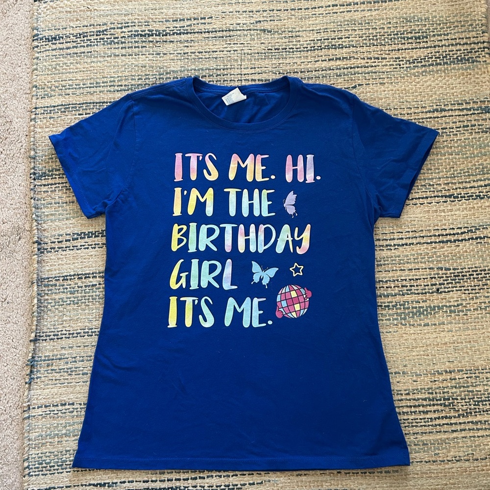 Gildan Blue Birthday Girl Tee